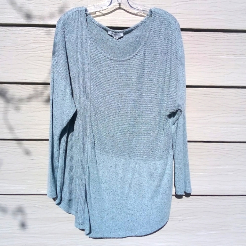 One Park Ave grey/ blue long sleeve shirt, great condition, size 2X